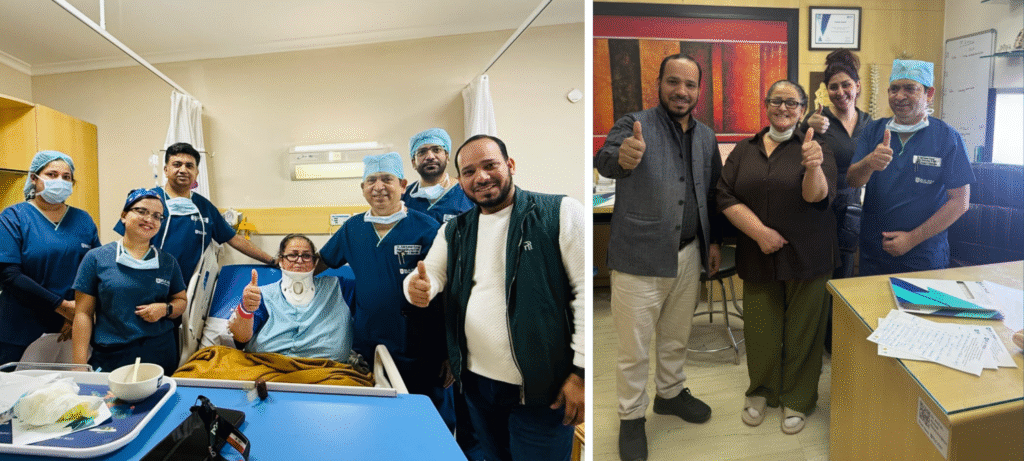 Cervical Spine Surgery Minimally Invasive Surgery - BlK Max Hospital - Dr Anil Kumar Kansal