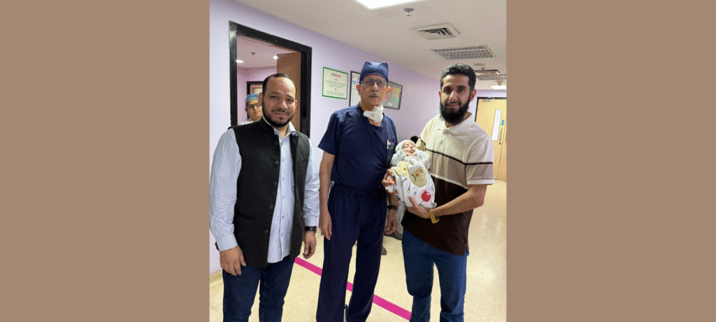 Arterial switch surgery success in India for TGA by Dr KS Iyer patient from Iraq