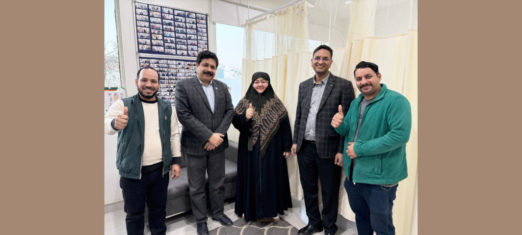 Brain tumor surgery success in India by Dr Vikram Dua patient from Iraq